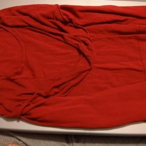 Women's Xl apt 9 red sweater